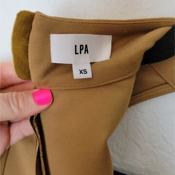 REVOLVE LPA Camel Tan Long Sleeve Bodysuit 79 Neutral Fall Size XS - Picture 5 of 13